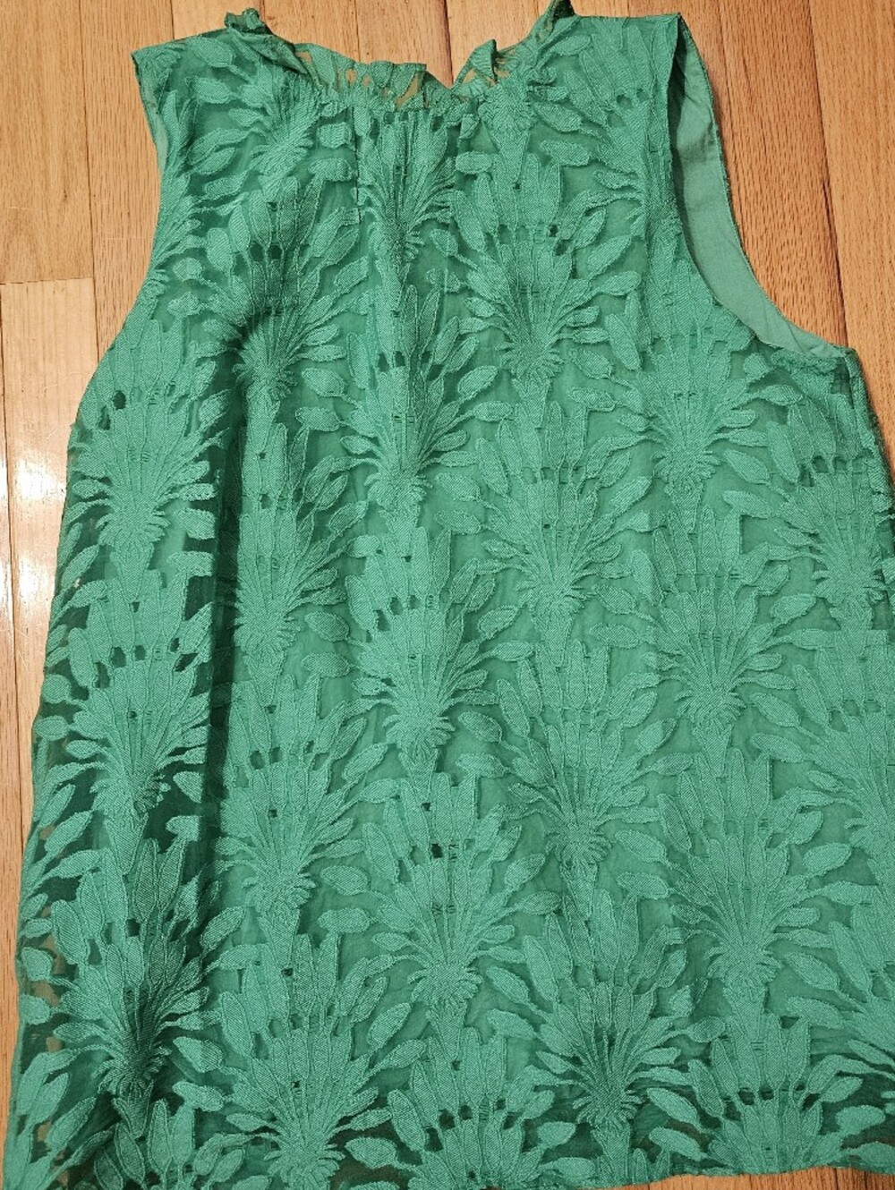 Lilly Emerald Sleeveless Top